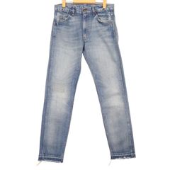 LEVI'S VINTAGE CLOTHING / 606 SUPER SLIM FUTURE SHOCK リーバイス ビンテージ クロージング 1965モデル ダメージ加工 スーパースリム デニム パンツ ジーンズ LVC 表記サイズ30