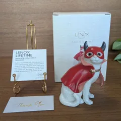 大きなサイズ レノックス 小悪魔 猫 陶器 置物 24K デビル 仮装 24K 大きなサイズ レノックス 小悪魔 猫 陶器 置物 24K デビル 仮装