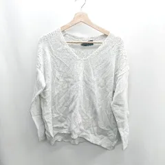 ◇ ⊇ SHIPS シップス カシミヤ ウール混合 長袖 ニット サイズ表記なし グレー レディース E  【1410100006502】