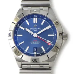ブライトリング Breitling 腕時計 クロノマット GMT40 A32398 サンレイ ブルー文字盤 カレンダー 回転ベゼル SS 自動巻き 【箱・保付き】 【中古】のサムネイル
