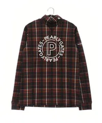 【ランクＡ美品！】パーリーゲイツ｜レディース｜Ｍ｜長袖モックネックシャツ ｜中古ゴルフ用品