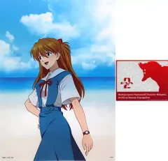 【中古】クリアファイル 式波・アスカ・ラングレー/2号機 A4クリアファイル・ステッカーセット 「一番くじ エヴァンゲリオン～全力疾走!～」 K賞
