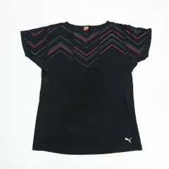 PUMA プーマ トレーニングウエア Tシャツ ブラック L B202507