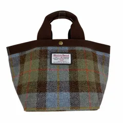 ハリスツイード Harris Tweed ツイード チェック柄ミニハンドバッグ レディース 表記無 のサムネイル