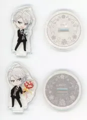 【中古】アクリルスタンド・アクリルパネル 八乙女楽 「アイドリッシュセブン(原作版) ぷちななアクリルスタンド2個セット Marie Mariage ABOX」