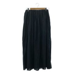 IENA / イエナ | 2025SS | コットンローンスカート / ペチコート付き | 38 | ブラック | レディース