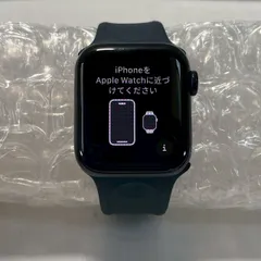 【良品】Apple/Watch/SE/第2世代/40mm/ミッドナイト/アルミ/GPS/モデル/MR9X3J/A/No.4112