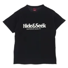 H&S BLACK Lsize L/S Tシャツ　未使用 ハイドアンドシーク HIDEANDSEEK(ハイドアンドシーク) シャツ Work L/S Shirt(24aw