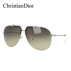 【訳あり】クリスチャン・ディオール Christian Dior サングラス DIOR CROISETTE4 DYJ/ED 62 シルバー/アイボリー（ノーズパッド調節可能） メンズ レディース UVカット 紫外線のサムネイル