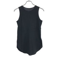 RIM.ARK リムアーク AWAYUKI tank top ノースリーブトップス 460GSL80-0070 ブラック 38
