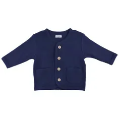 ☆ ネイビー ☆ 80cm ☆ 【Aenak】男児ニューベーシック・カーディガン キッズ 男の子 カーディガン カーデガン 子供 上着 薄手 子供服 子ども服 ボーイズ かわいい おしゃれ 可愛い 無地 シンプル ワッフル生地 男児 ニューベーシック