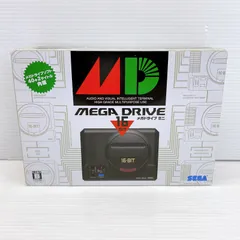 ■SEGA MEGA DRIVE 16BIT メガドライブ 16ビット コントローラー1個 内蔵ソフト40+2タイトル 美品■