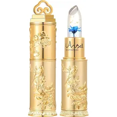 【温感変色】ジェリーリップスティック、温度で色が変わるリップリップ金箔入りリッ プクリーム色温変化花入り携帯便利リップ口紅リップバームリップベースおし ゃれ保湿ツヤツヤうるおい化粧品コスメ長持ち防水長続き防水リップ落ちにく いリップリップスティック人気お洒落色
