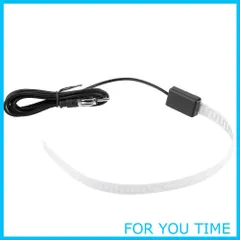 FM アンテナ フィルムアンテナ DC 12V カーラジオ用 ラジオアンテナ フィルムアンテナ 窓貼り 地デジ 補修用 受信 増幅 自動車専用