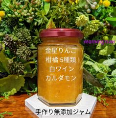 【残り1点】🍎🍊新生姜＆林檎＆白ワイン＆柑橘の手作り無添加ジャム（コンフィチュール）