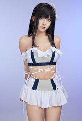 ファイナルファンタジー7 ティファ　水着　コスプレ　衣装