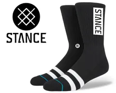 スタンスソックス STANCE OG BLACK　m556d17ogg-blk ブラック 靴下 メンズ