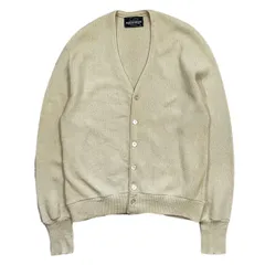 ビンテージ 90s アーノルドパーマー アルパカ ウール ニット カーディガン アメリカ製 ベージュ サイズ L