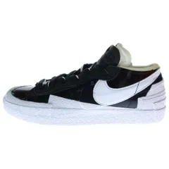 NIKE (ナイキ) ×sacai ×KAWS BLAZER LOW BLACK WHITE DM6443-001 サカイ カウズ ブレーザー ローカットスニーカー ブラック/ホワイト US8/26cmDM6443-001