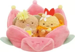 【中古】ぬいぐるみ とんかつ＆えびふらいのしっぽ シーンぬいぐるみ すみっコぐらしコレクション ざっそうとようせいのお花畑テーマ 「すみっコぐらし」