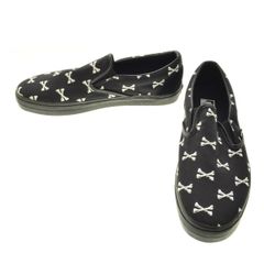 VANS WTAPS クロスボーン SLIP ON スリッポン スニーカー 29.5cm【WTAPS × VANS / ダブルタップス × バンズ】SYNDICATE 07AW