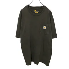 【Carhartt】 ロゴ刺<!-利用不可文字-!> オリジナルフィット Tシャツ S-1203