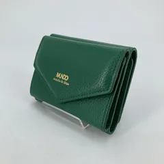 【イオン広店】 中古 IBIZA | イビサ 三つ折り財布 グリーン 【124】