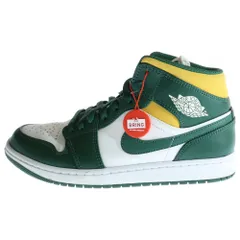 シューズ(男性用) NIKE AJ1 SUPERSONIC NIKE AIR JORDAN 1 MID SEATTLE SUPERSONICS ナイキ エア