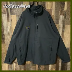 ソフトシェル コロンビア グレー 2XL ジャケット メンズ 古着 長袖