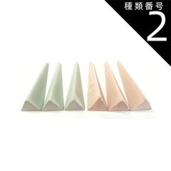 種類2:[2]10本 ゼーゲルコーン SK6a  適正温度1200℃   窯業用 炉内温度 測定用具 ゼーゲルコン ゼーゲル