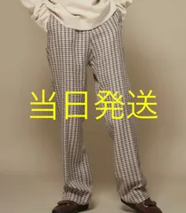 Name. レーヨンプレイドイージートラウザーのサムネイル