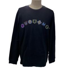 Supreme Oval Logo Long Sleeve Tee Black - メルカリ