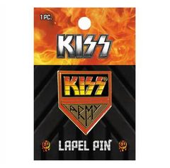 キッス ピンズ KISS Army Lapel Pin 正規品 バッジ
