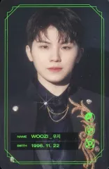 【中古】コレクションカード(男性) SEVENTEEN/WOOZI(ウジ)/「SEVENTEEN GLOBAL OFFICIAL FANCLUB ‘CARAT’ MEMBERSHIP KIT」同梱スペシャルキャラクターカード