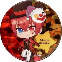 【中古】バッジ・ピンズ あほの坂田。 缶バッジ(背景/チェック＆ストライプ/ホロ) 「AHO NO SAKATA LIVE TOUR 2021 -Redo Parade-」 缶バッジくじ景品