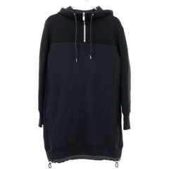 sacai サカイ 17AW カラーブロックスポンジ ロングパーカー 17-03382 ネイビー 2