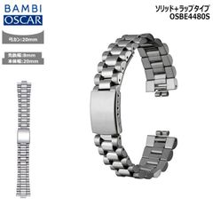 美品】BAMBI バンビ OSCAR オスカー 20mm ステンレス ブレス - メルカリ