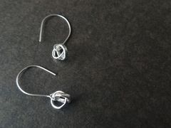 【ta-p001】Silver Silver Accessories Earrings Silver Earrings