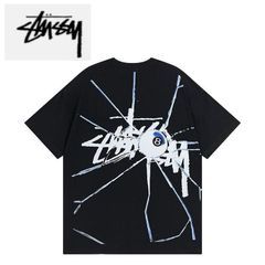 [本日特価]STUSSY SHATTERED TEE Tシャツ 半袖 ホワイト 男女兼用
