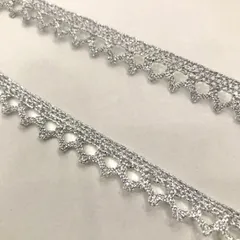 トーションレース　シルバー　7001