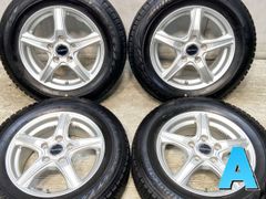 195/65R15  
ブリヂストン ブリザック VRX2 
　 BALMINUM 
15x6.0 53 114.3-5穴 
中古タイヤ スタッドレスタイヤ ホイールセット 4本セット
 w15250519060