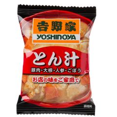 吉野家 [フリーズドライとん汁×20袋セット] (お湯を注ぐだけ)