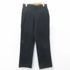 W30/古着 ディッキーズ Dickies ワーク パンツ メンズ 874 黒 ブラック 25mar12 中古 ボトムス ロング