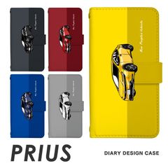 【F】【3cm】  Google Pixel 9a 手帳 手帳型 スマホケース グーグル ピクセル 9aケース カバー 新型プリウス PRIUS デザイン  ストラップホール カードスロット付き【受注生産】