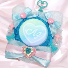 ロゼッタ໒꒱· ﾟねこみみ♡ターコイズミント×コーラル〔No.48〕