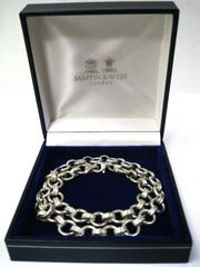 美品シルバー925ネックレス英国王室御用達マッピン ウェブMAPPIN&WEBB