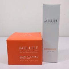 メリフ バームクレンズ 90g + ブライトヴェールセラム 40g 2点