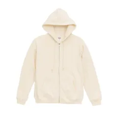 ☆ ヴィンテージナチュラル ☆ Mサイズ ☆ United Athle ユナイテッドアスレ8.8オンスフルジップパーカー United Athle ユナイテッドアスレ フルジップパーカー パーカー スウェット 上着 羽織り 羽織 フルジップ 8.8オンス