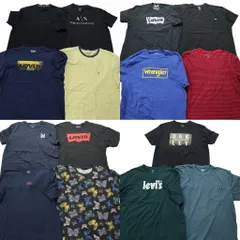 古着卸 まとめ売り ブランドMIX 半袖Tシャツ 15枚セット (メンズ 2XL ) ノーティカ バンズ リーバイス ラングラー 中古 古着 NB7256