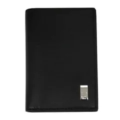 ダンヒル 名刺入れ DUNHILL ハイブランド 人気 商品 dunhill 19F2F47AT001R SIDECAR サイドカー カードケース 名刺入れ ソフト レザー ブラックシルバー ロゴ 本物 新品 未使用品 正規品 送料無料 プレゼント ギフト 贈